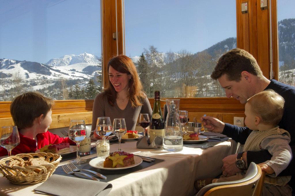 Hotel Vacances Bleues Les Chalets Du Prariand Megeve Exterior photo